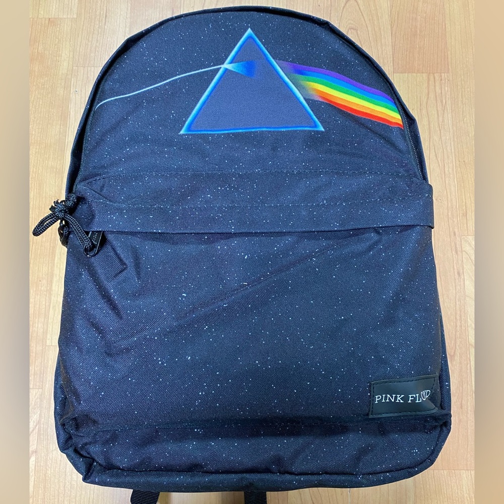 Pink Floyd Dark Side of the Moon Book Bag Back Pack by Rocksax